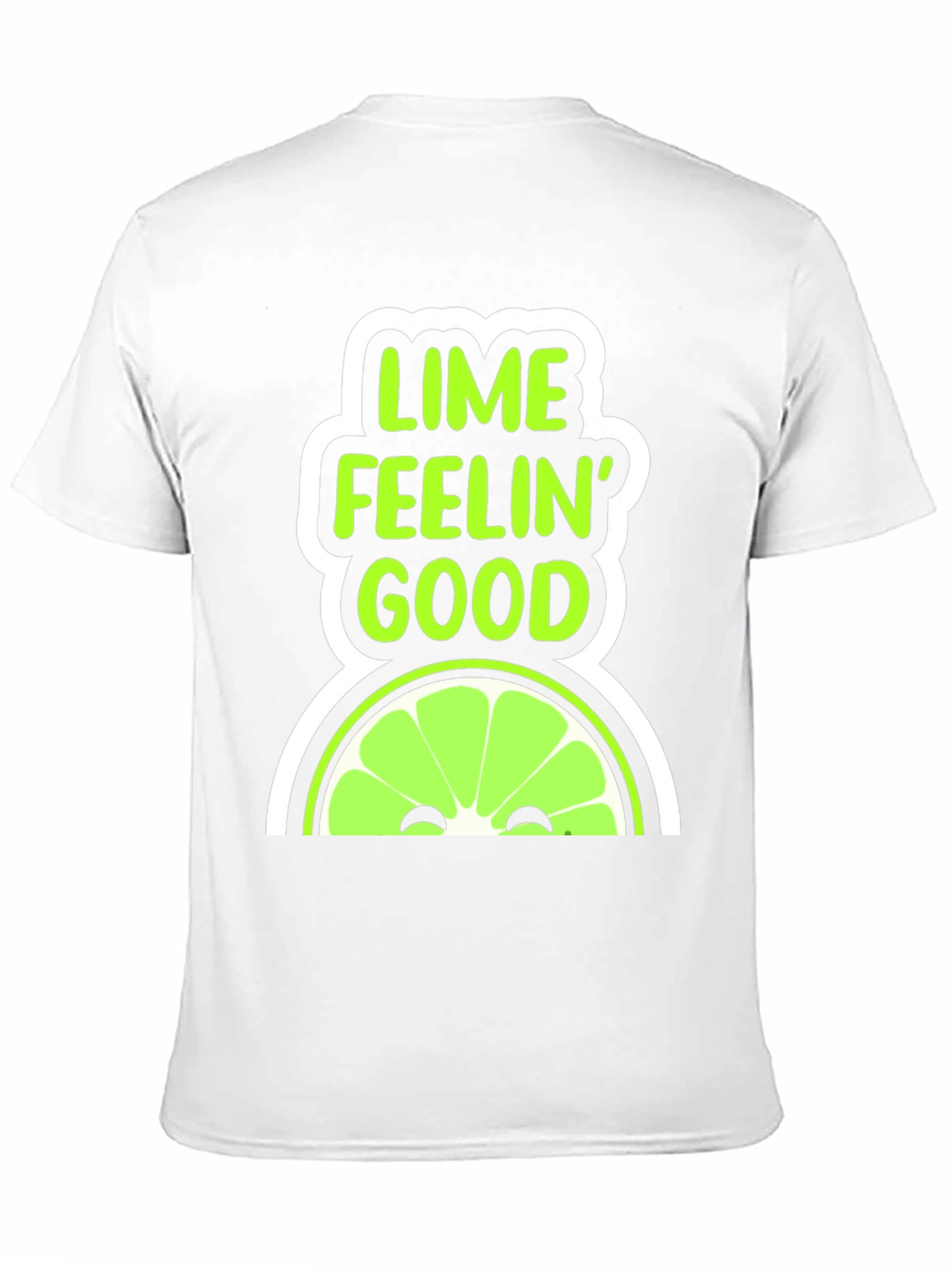 Lime Feelin Good Graphic T-Shirt