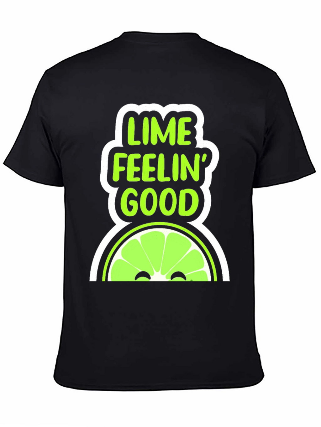 Lime Feelin Good Graphic T-Shirt