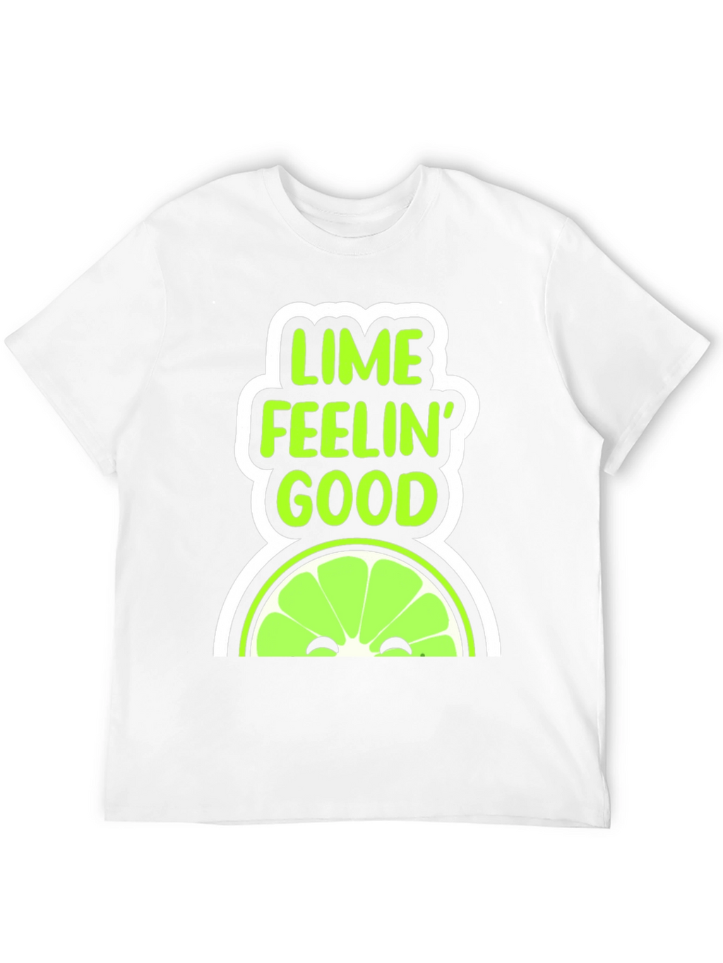 Lime Feelin Good Graphic T-Shirt