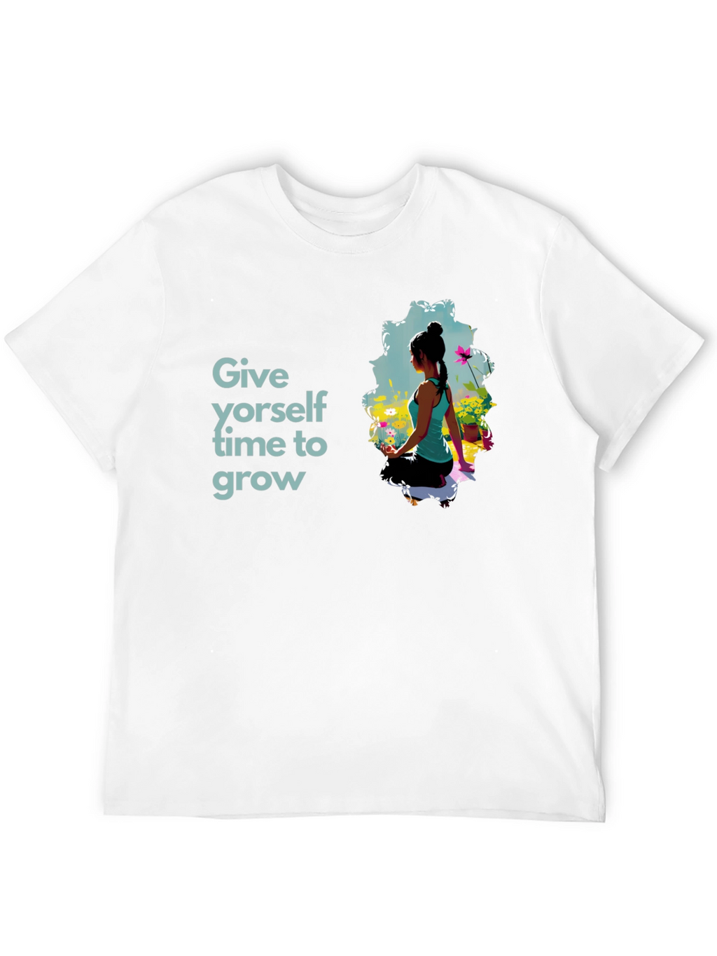 Growth Mindset T-Shirt - Yoga and Inspiration