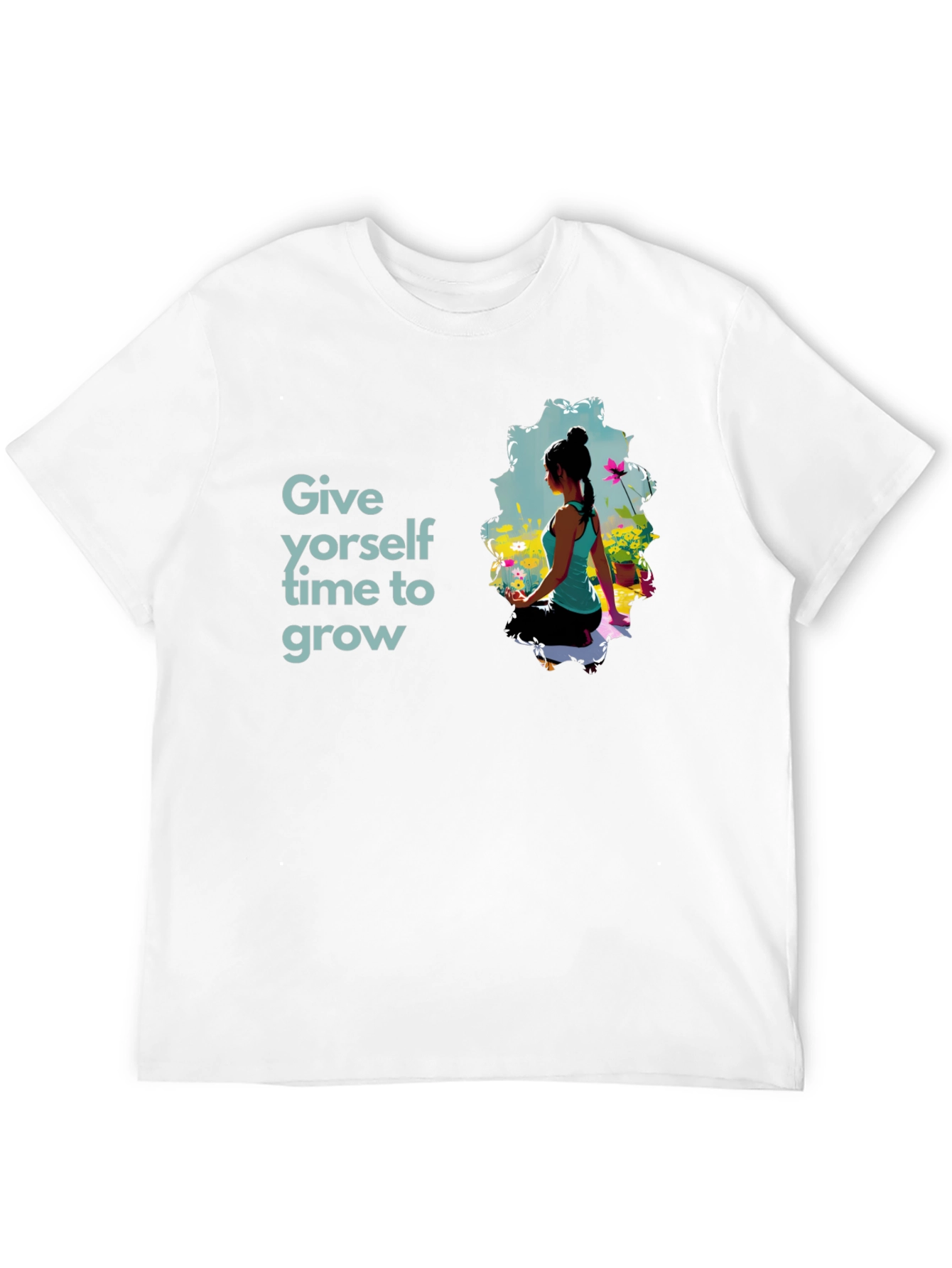 Growth Mindset T-Shirt - Yoga and Inspiration
