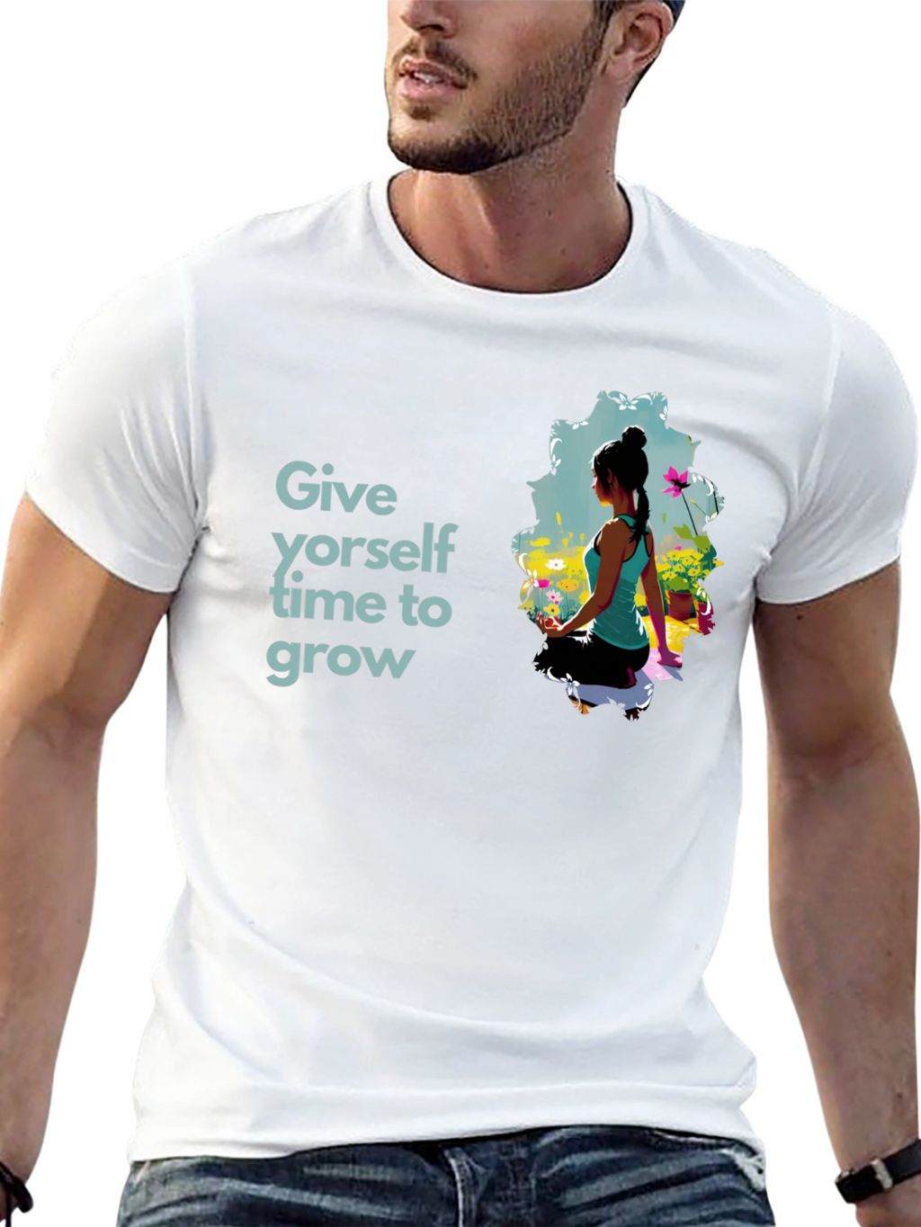 Growth Mindset T-Shirt - Yoga and Inspiration
