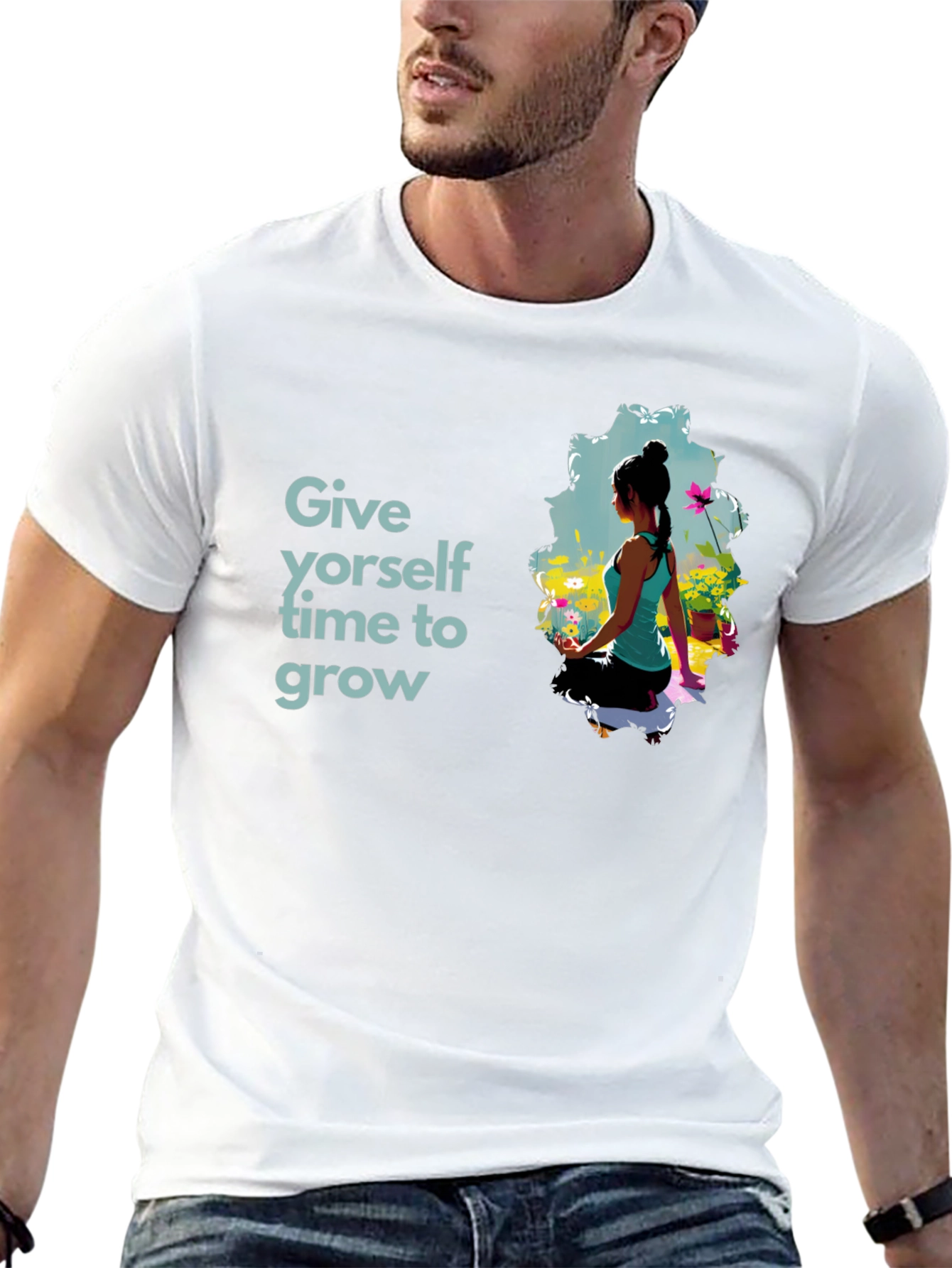 Growth Mindset T-Shirt - Yoga and Inspiration