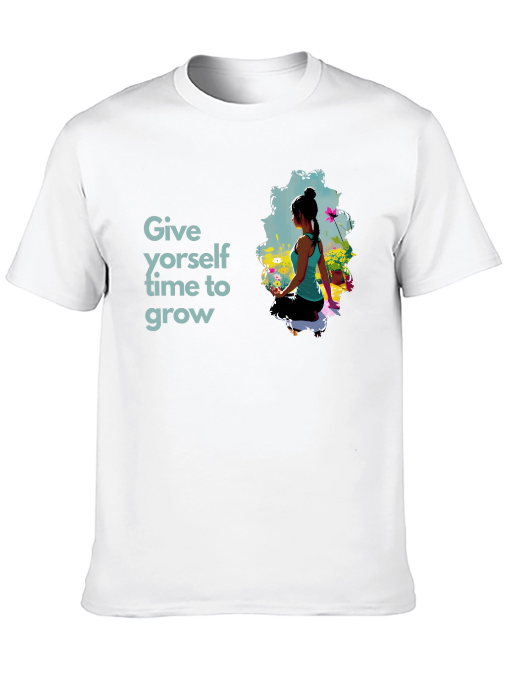 Growth Mindset T-Shirt - Yoga and Inspiration