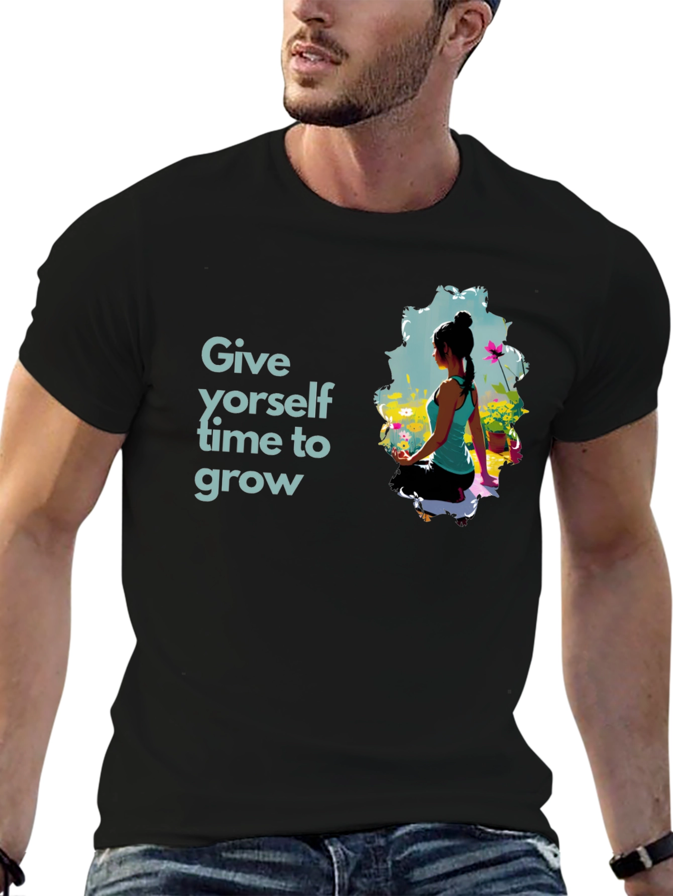 Growth Mindset T-Shirt - Yoga and Inspiration