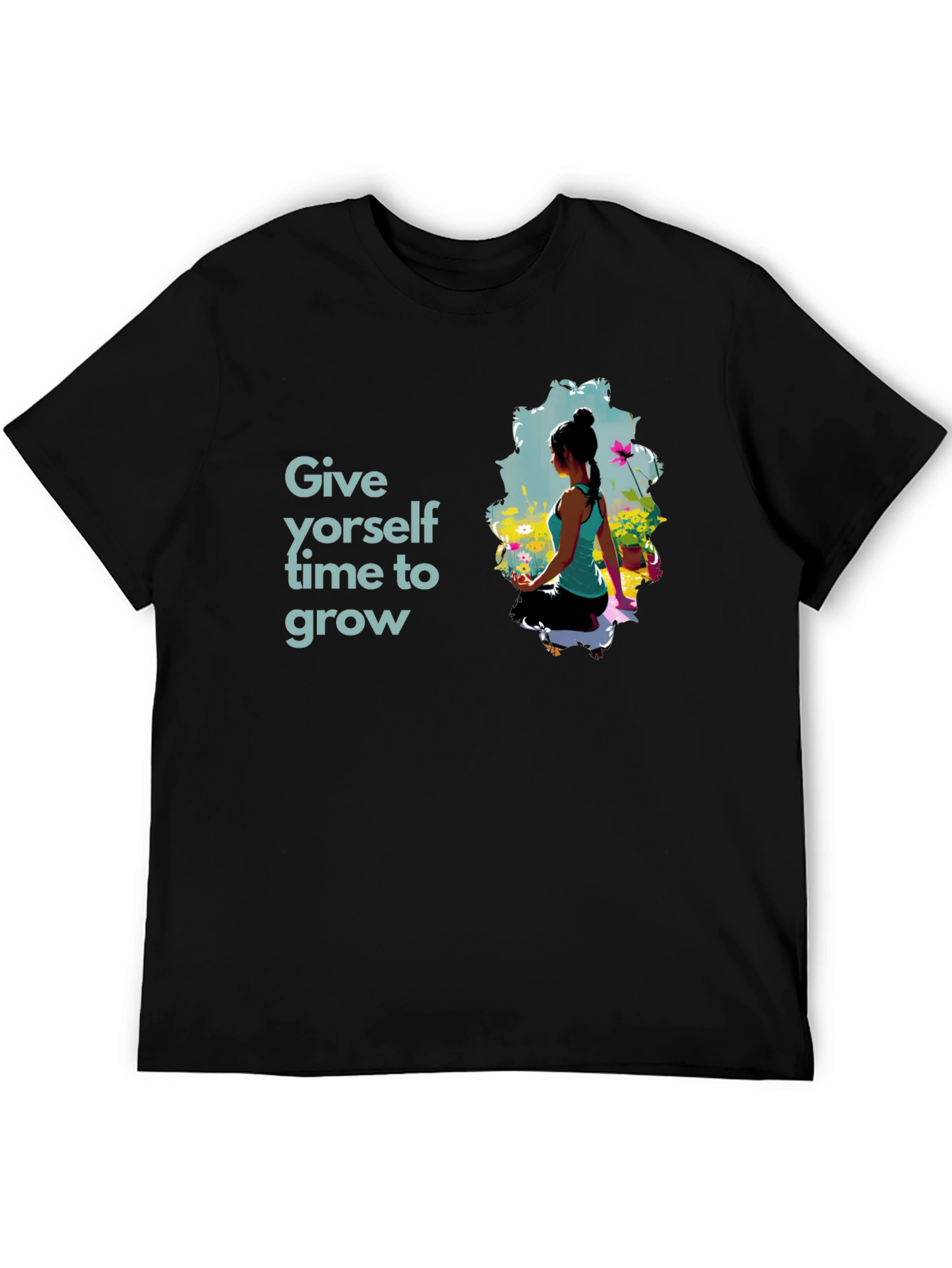 Growth Mindset T-Shirt - Yoga and Inspiration