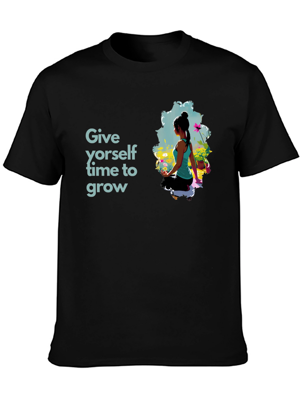 Growth Mindset T-Shirt - Yoga and Inspiration