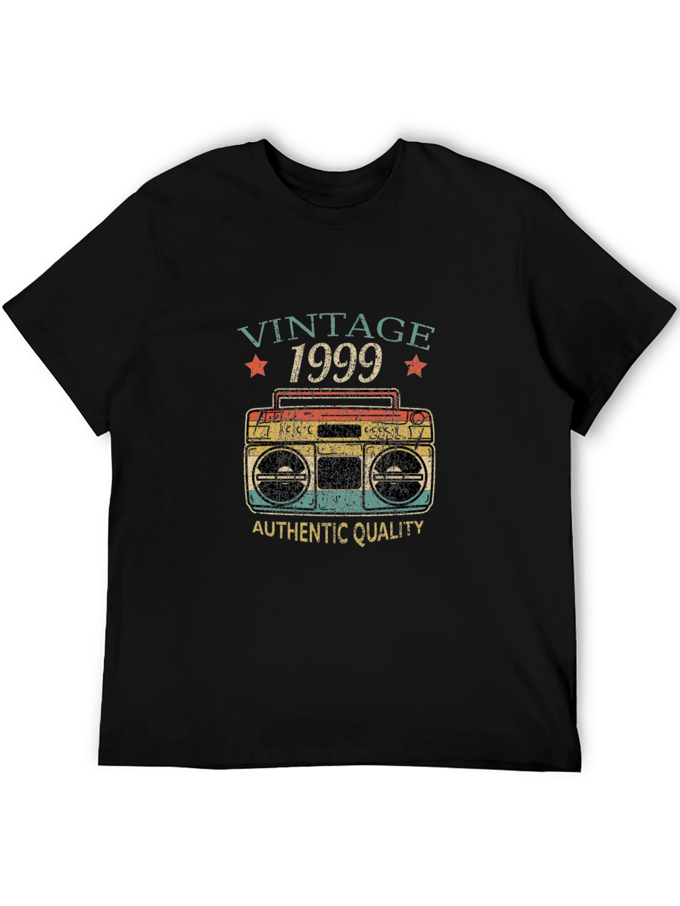 Vintage 1999 Boombox Graphic T-Shirt