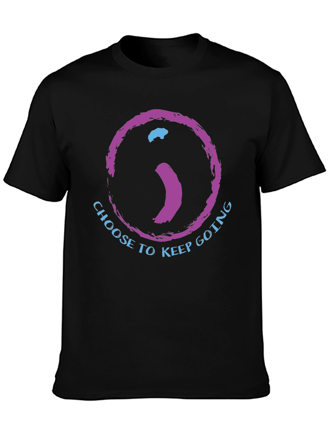 Choose To Keep Going Semicolon T-Shirt