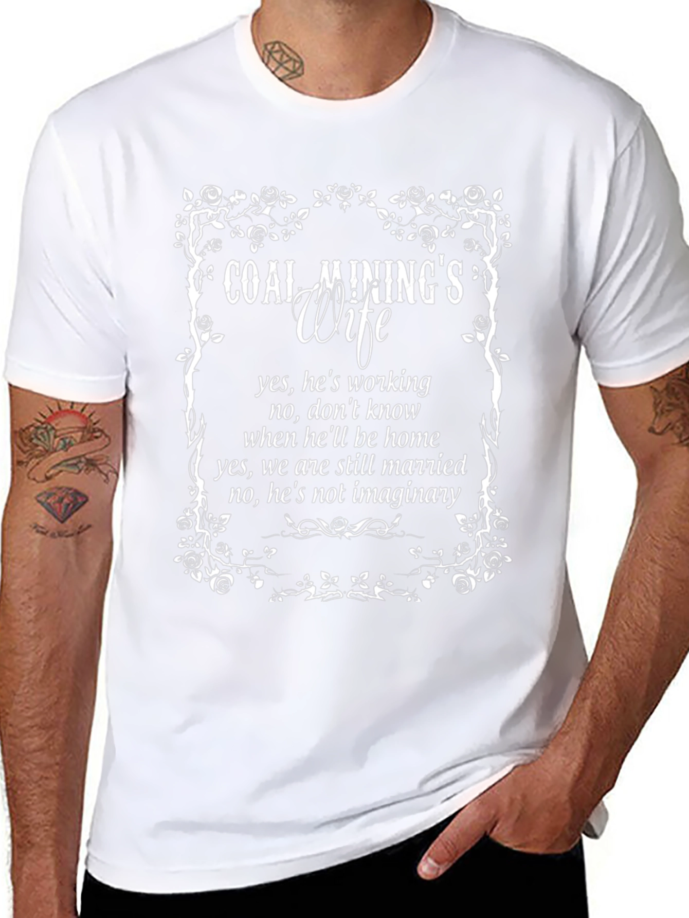 Coal Minings Wife Graphic T-Shirt