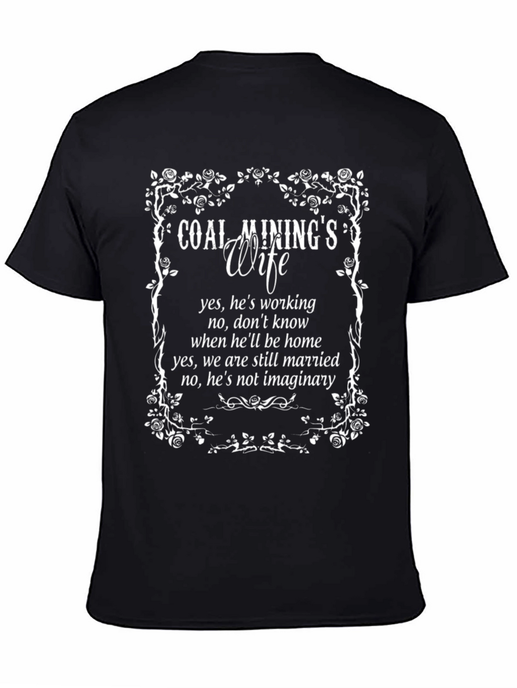 Coal Minings Wife Graphic T-Shirt