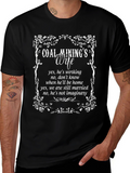 Coal Minings Wife Graphic T-Shirt