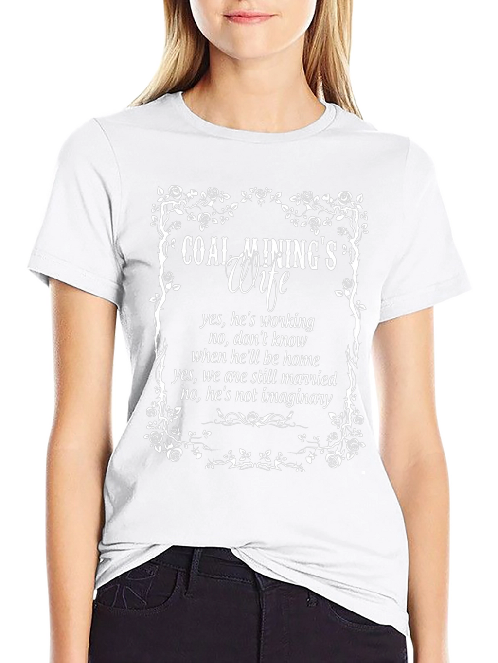 Coal Minings Wife Graphic T-Shirt
