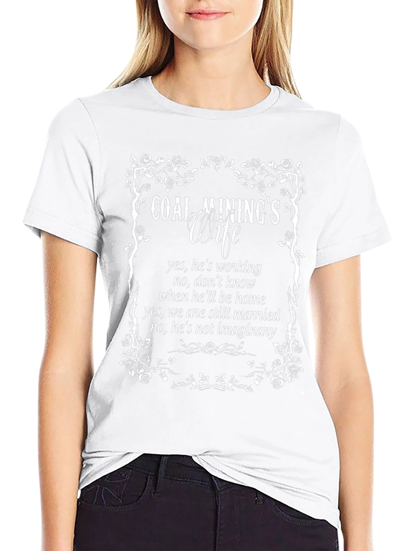 Coal Minings Wife Graphic T-Shirt