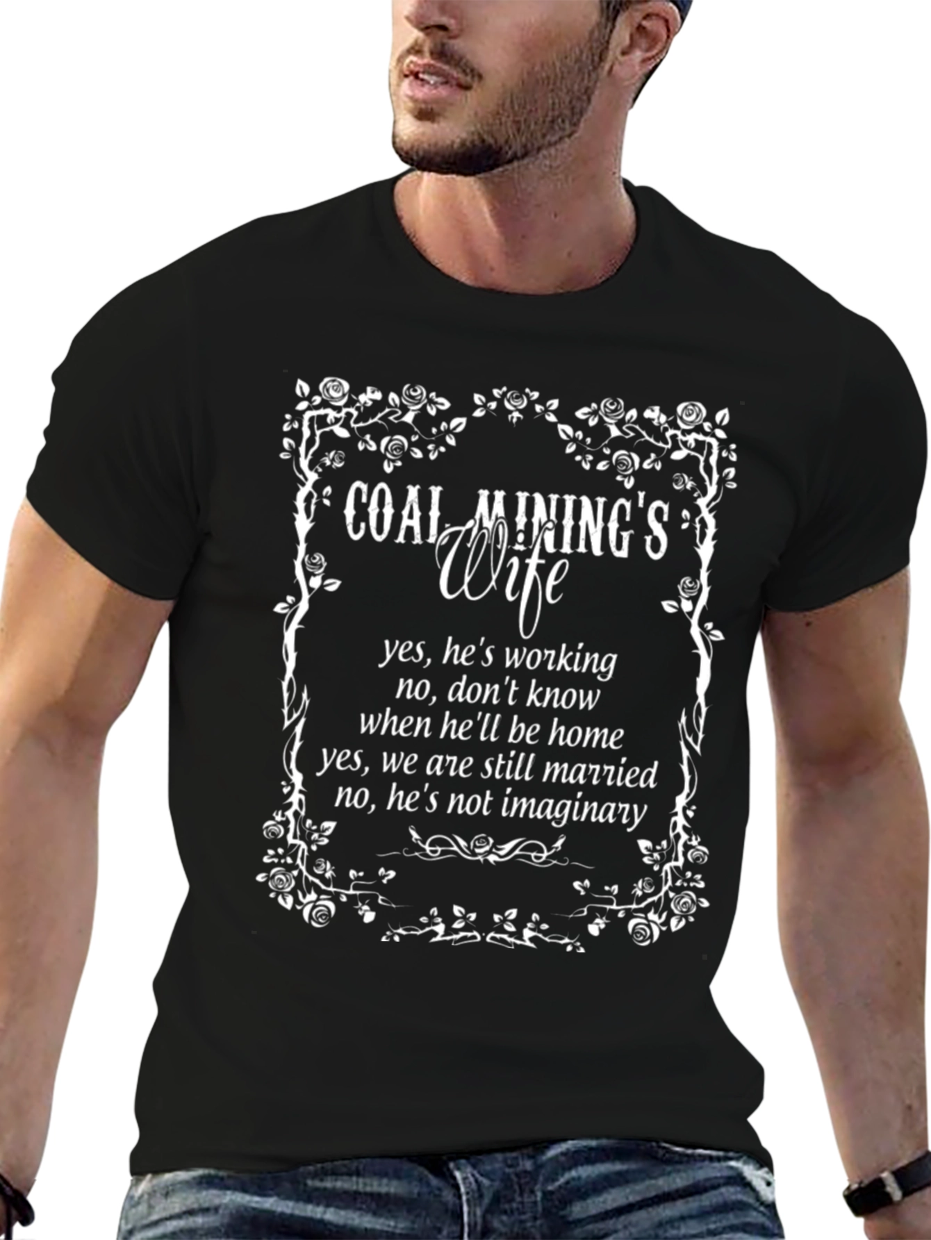 Coal Minings Wife Graphic T-Shirt