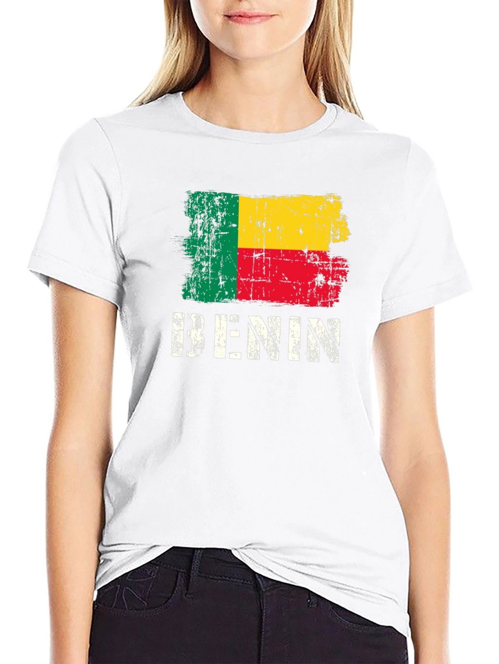 Benin Flag Graphic T-Shirt