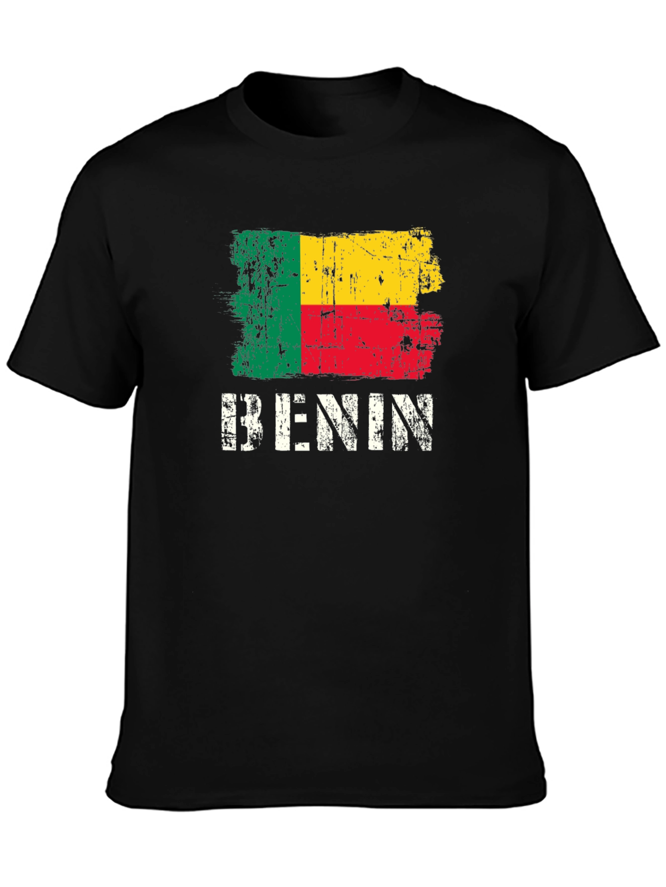 Benin Flag Graphic T-Shirt