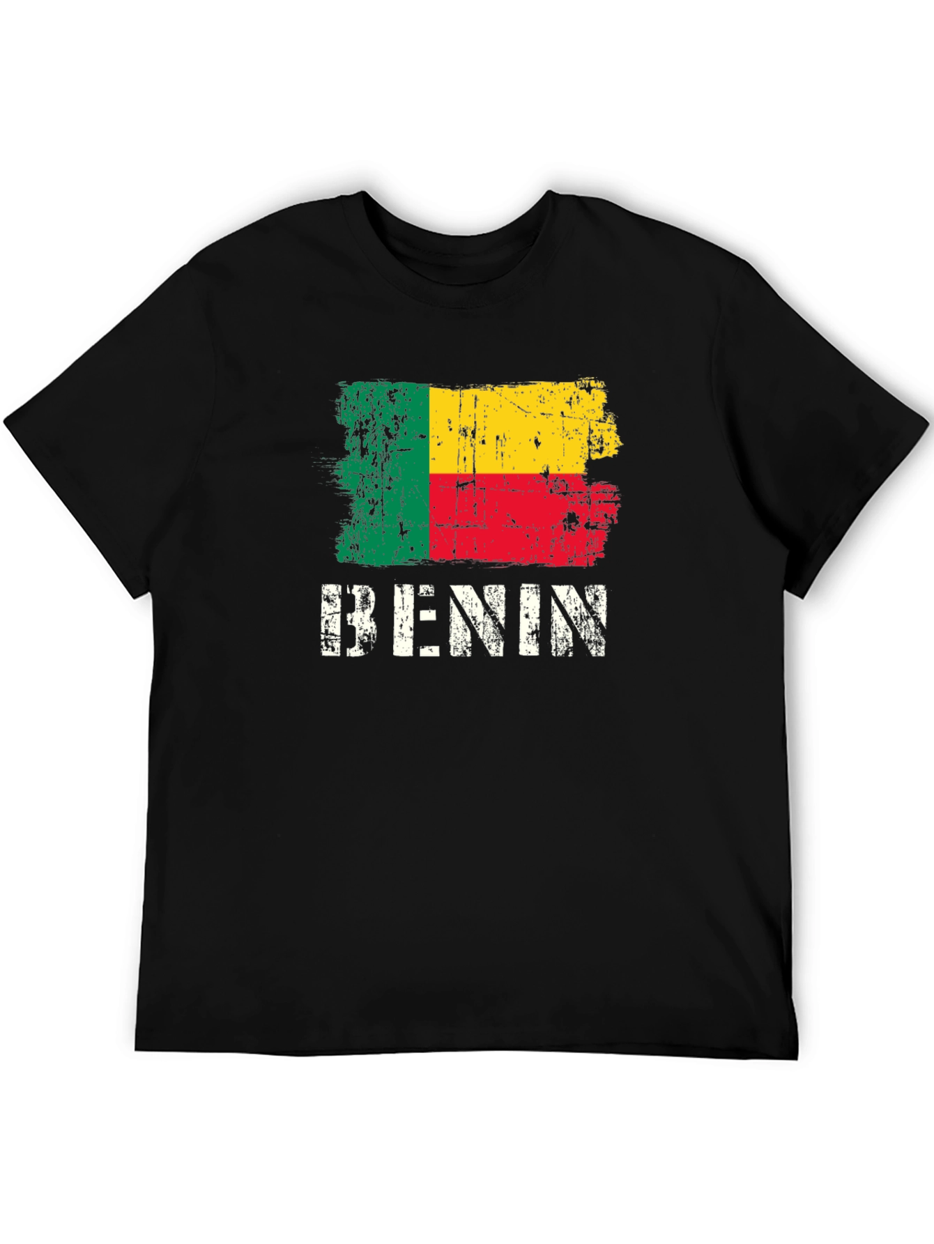 Benin Flag Graphic T-Shirt