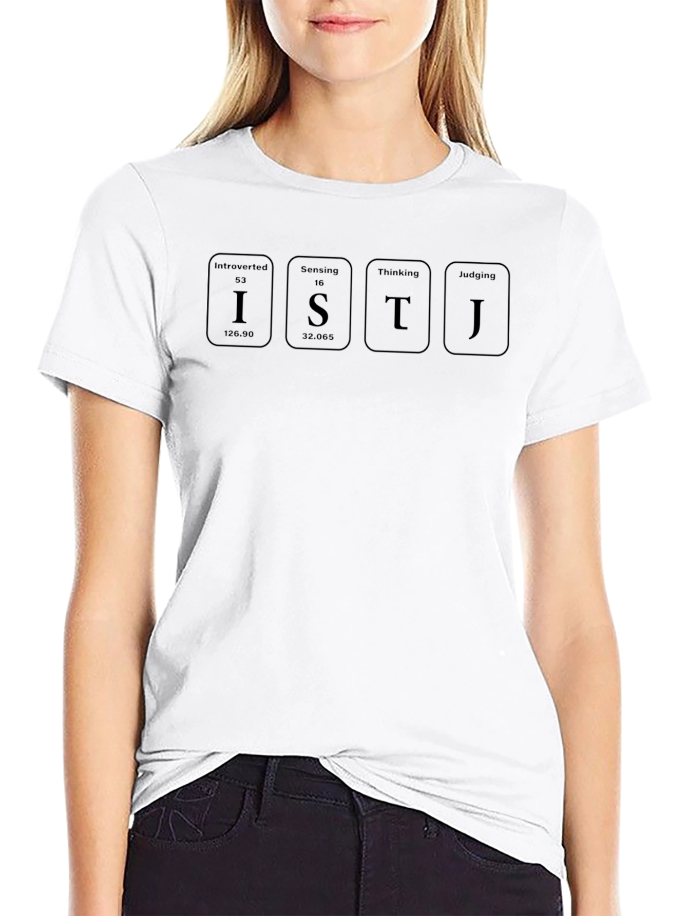 ISTJ Personality Periodic Table T-Shirt