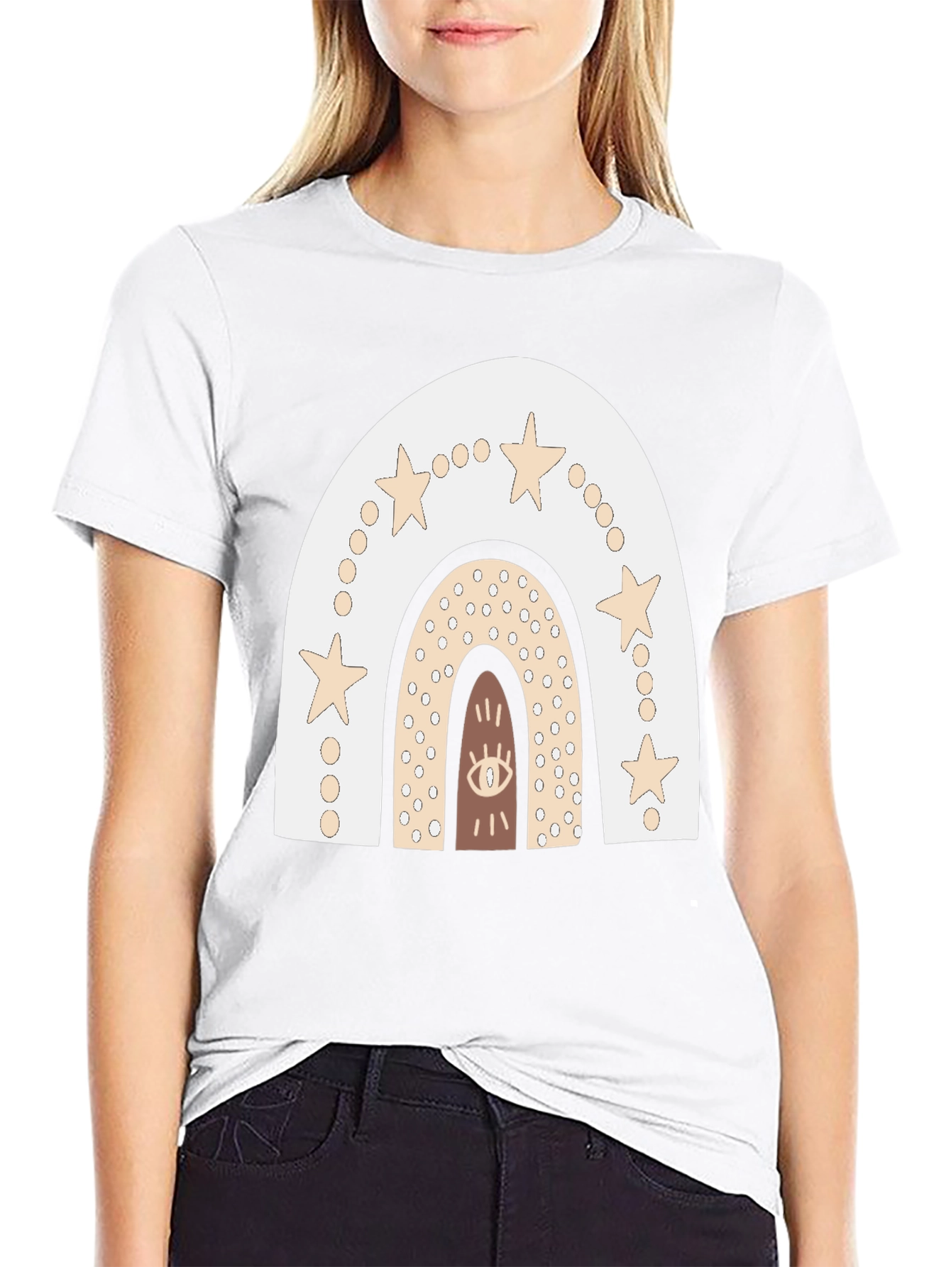 Boho Rainbow Graphic Tee