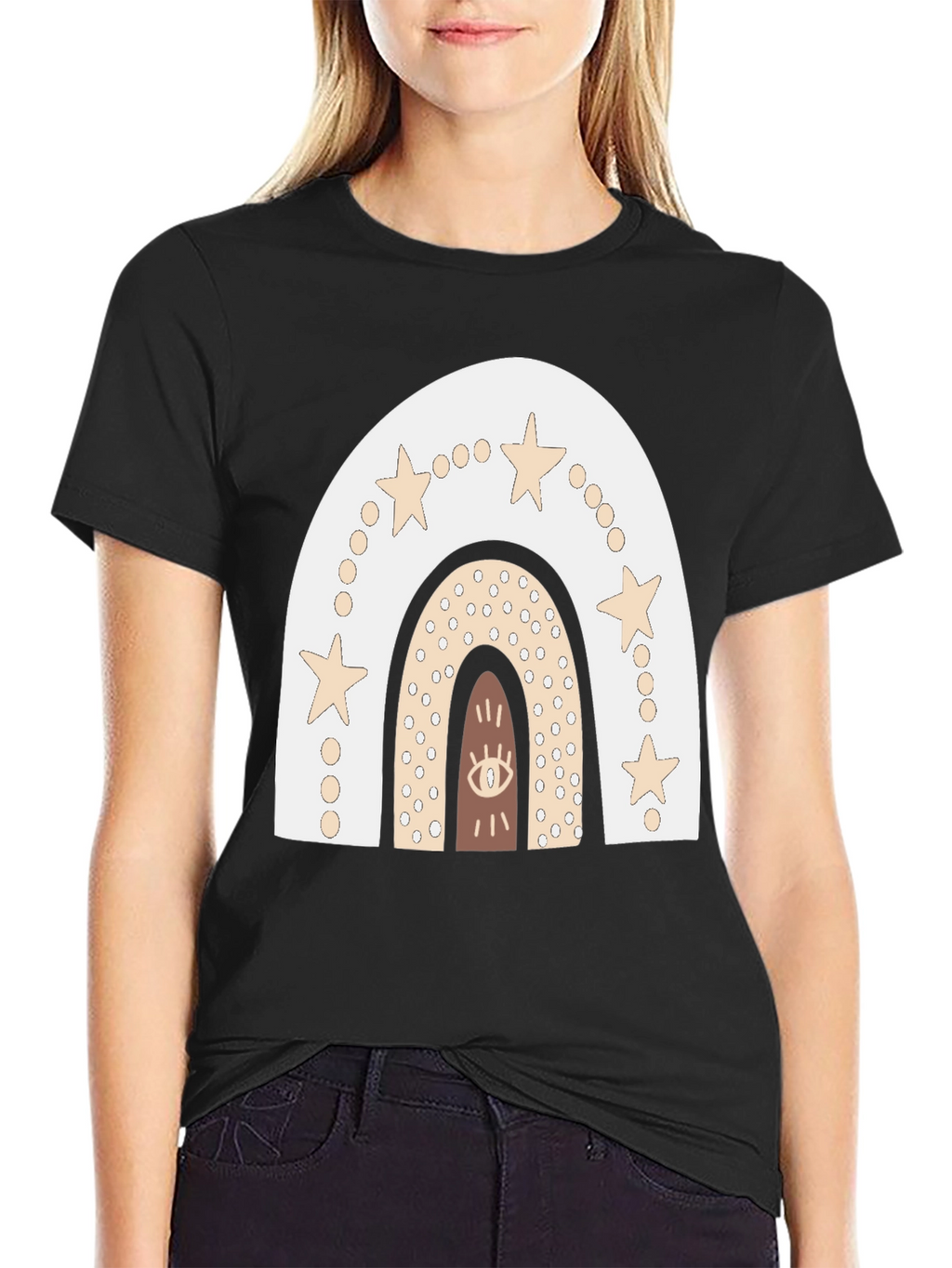 Boho Rainbow Graphic Tee