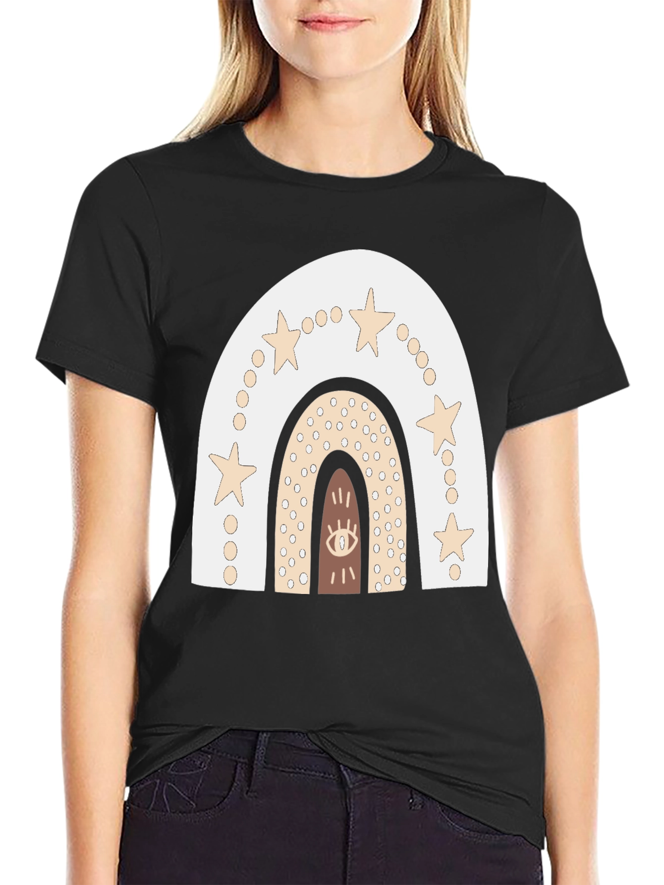 Boho Rainbow Graphic Tee