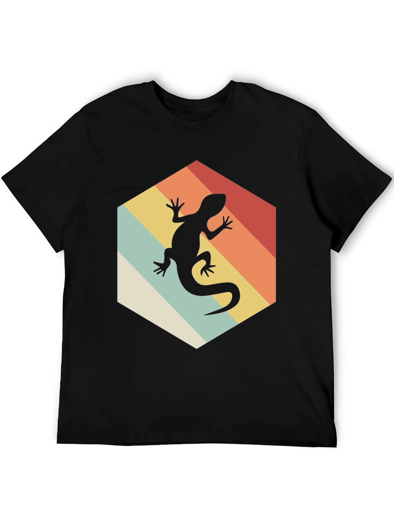 Retro Lizard Tee - Vintage Style Reptile Graphic T-Shirt
