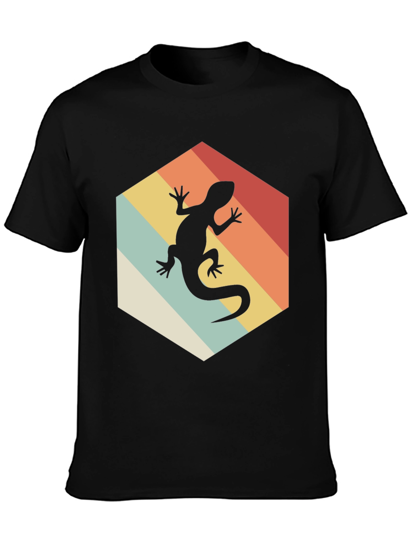 Retro Lizard Tee - Vintage Style Reptile Graphic T-Shirt