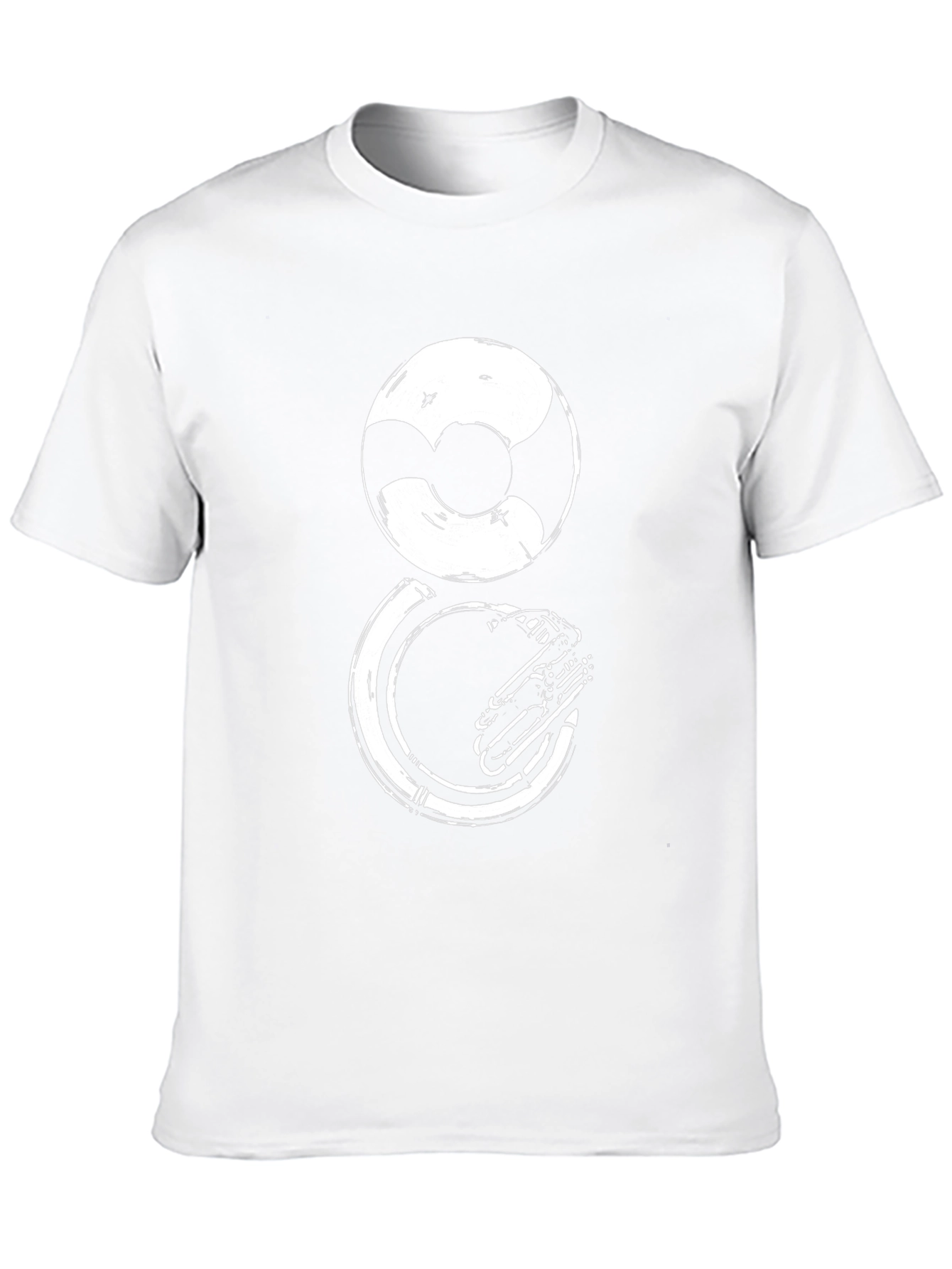 Sousaphone Graphic Tee - Musical Instrument T-Shirt