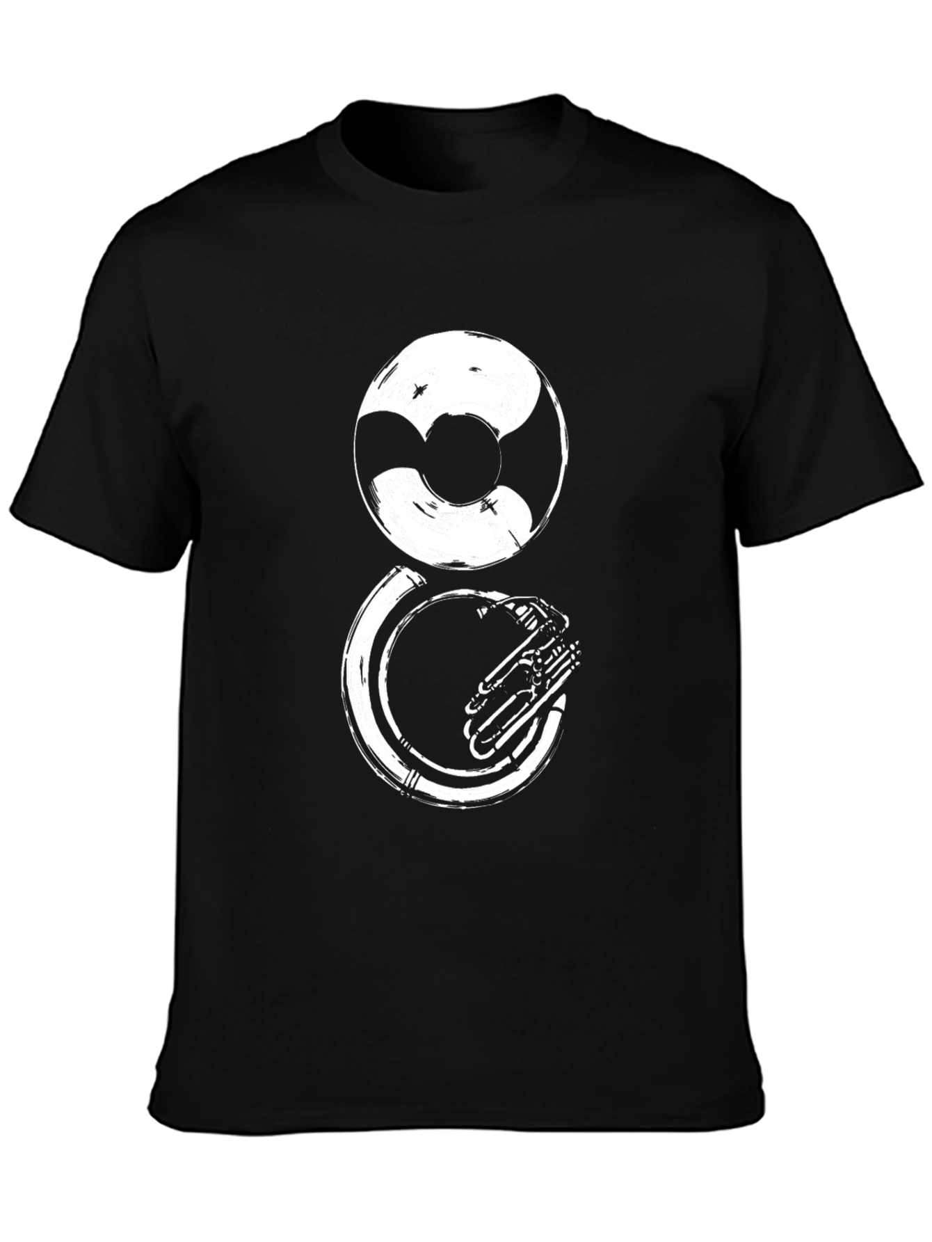 Sousaphone Graphic Tee - Musical Instrument T-Shirt