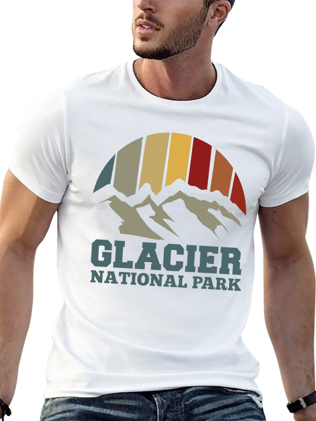 Glacier National Park Graphic Tee