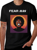 Fear Has Screaming Woman Graphic Tee