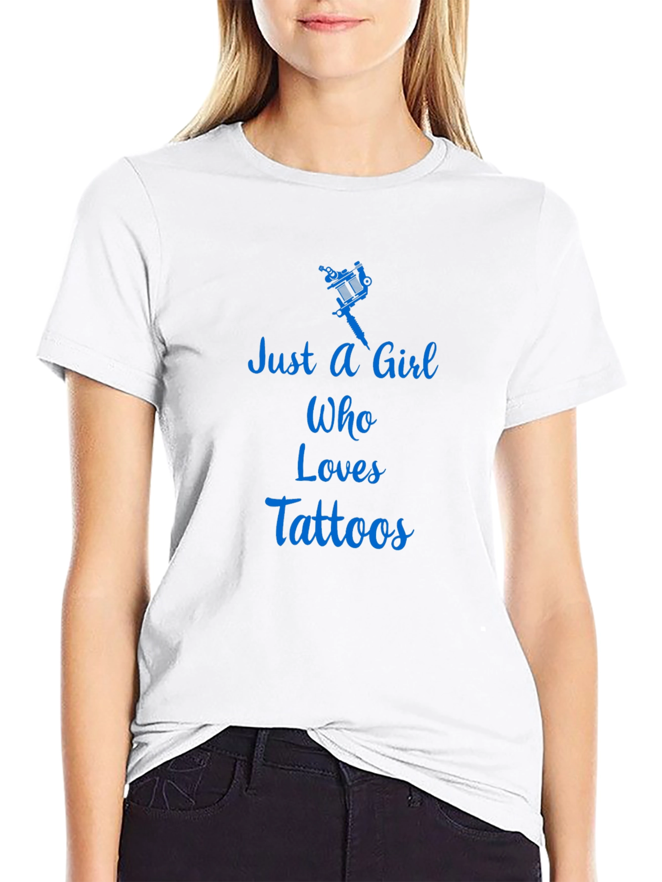 Just A Girl Who Loves Tattoos T-Shirt
