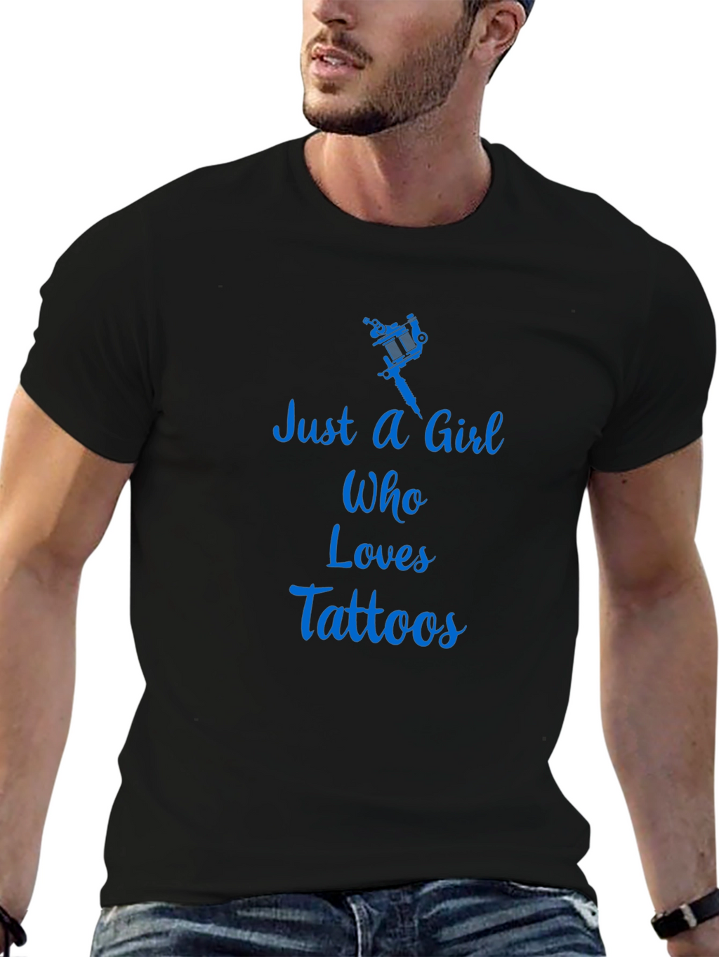 Just A Girl Who Loves Tattoos T-Shirt
