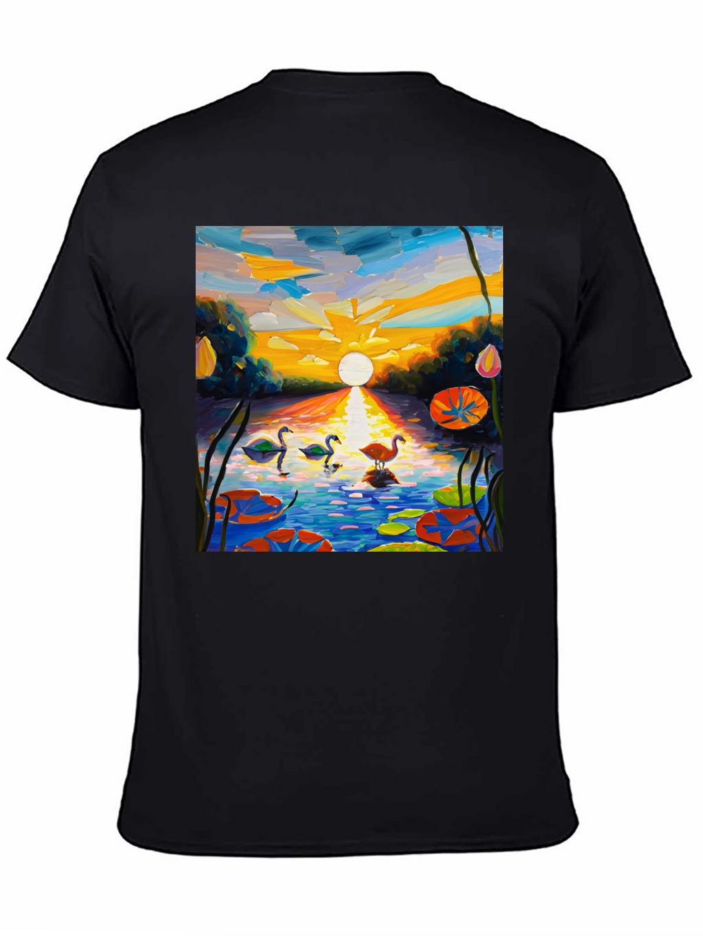 Swan Lake Impression T-Shirt