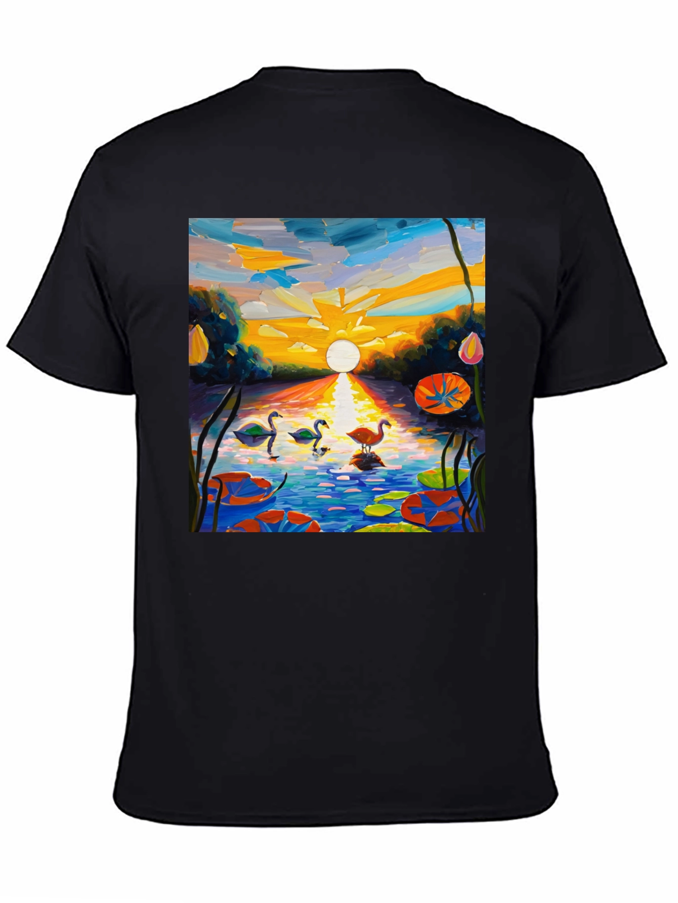 Swan Lake Impression T-Shirt