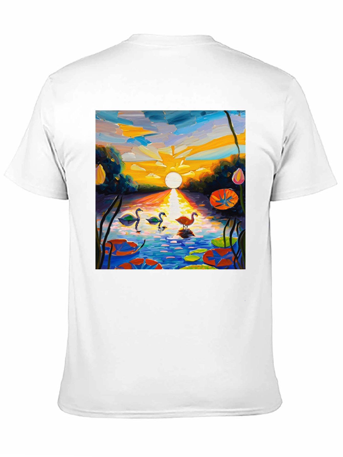 Swan Lake Impression T-Shirt