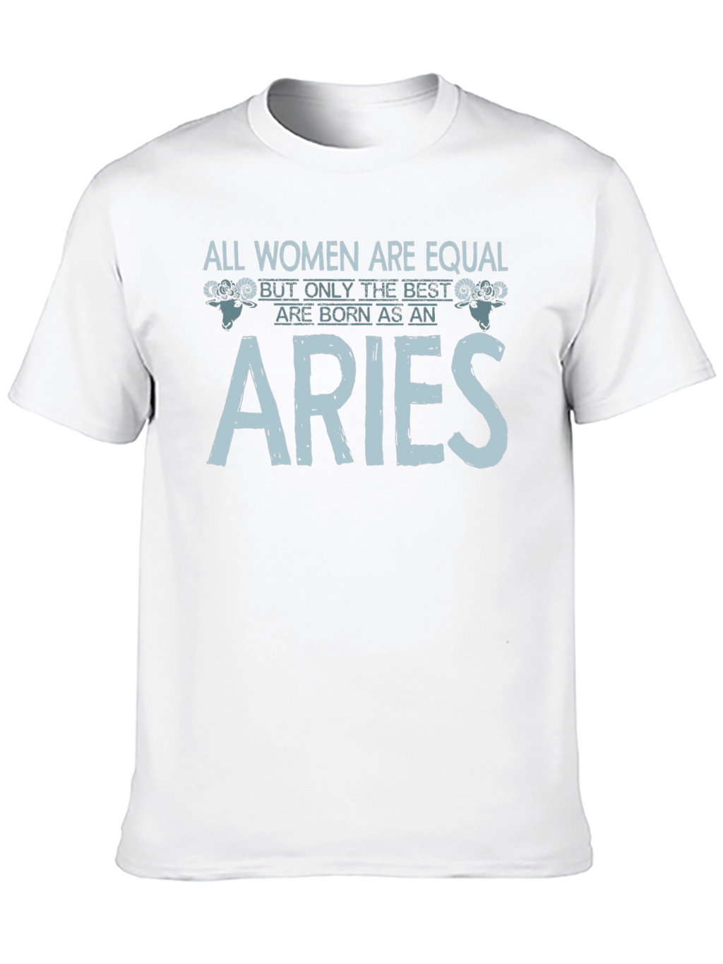 Aries Womens T-Shirt - Zodiac Astrology Tee