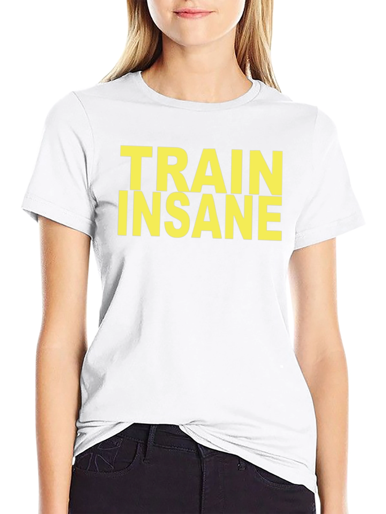 Train Insane Black T-Shirt