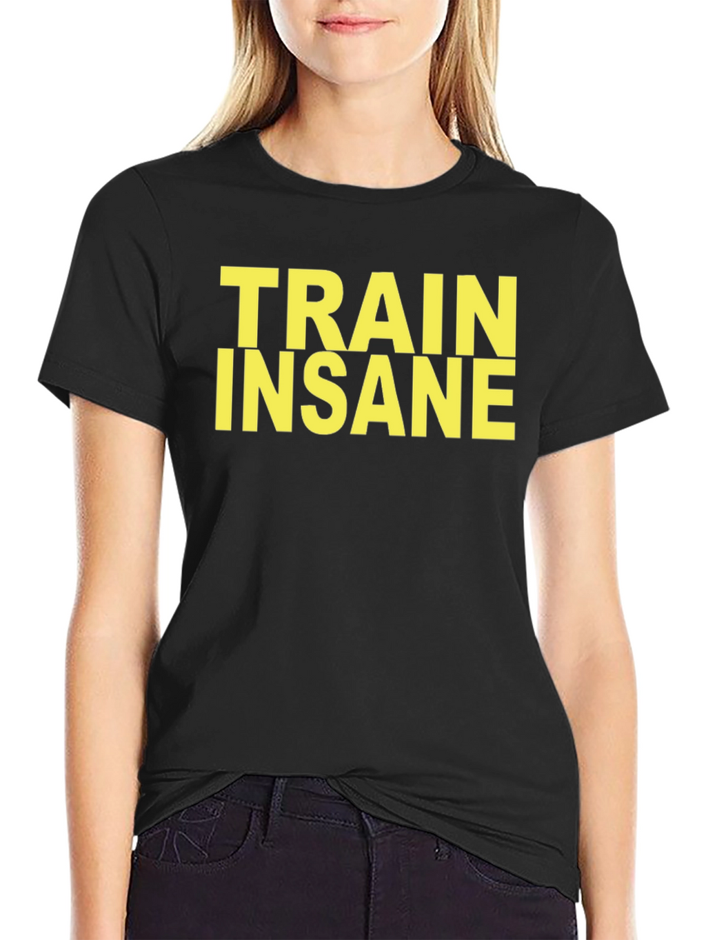 Train Insane Black T-Shirt