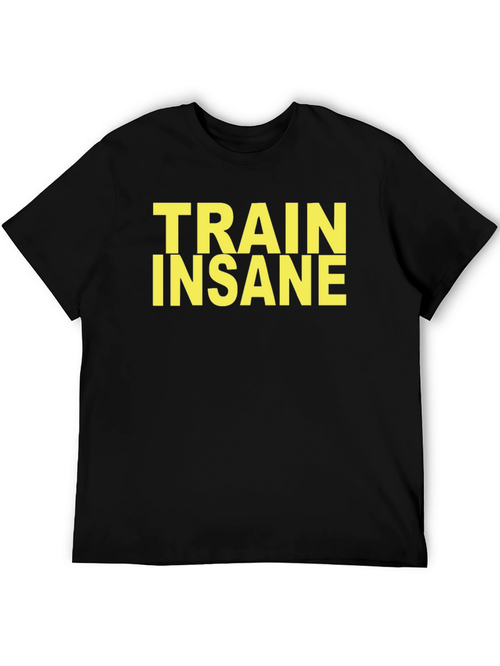 Train Insane Black T-Shirt