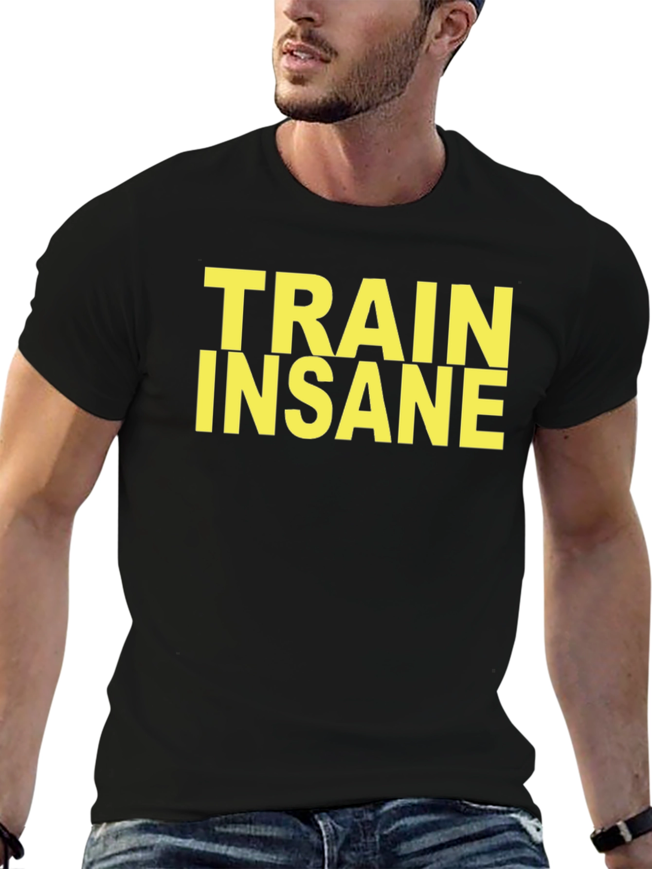 Train Insane Black T-Shirt
