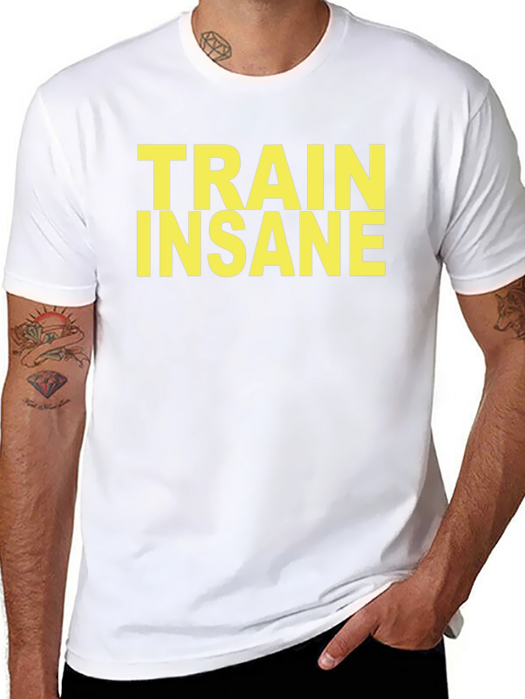 Train Insane Black T-Shirt
