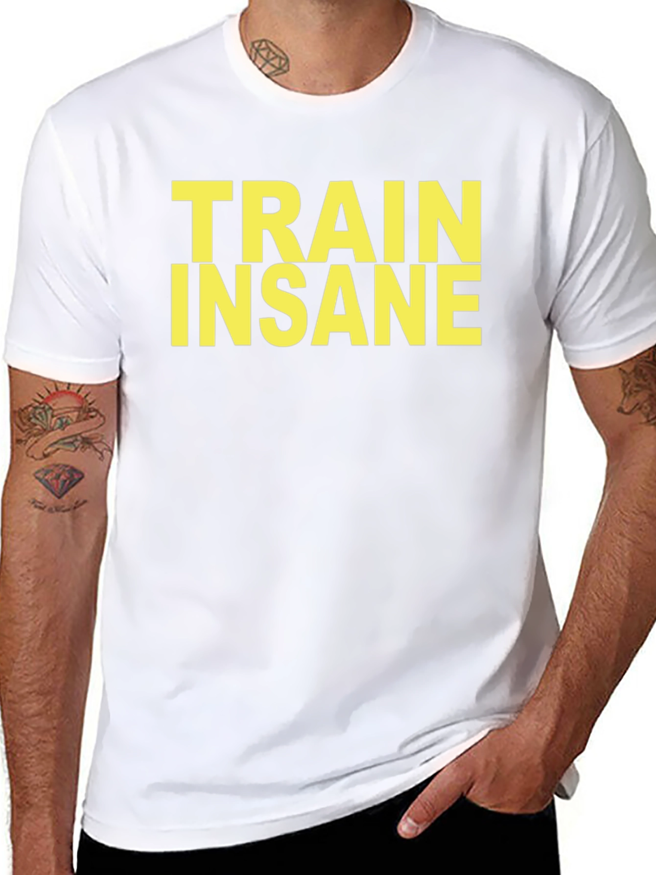 Train Insane Black T-Shirt
