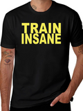 Train Insane Black T-Shirt