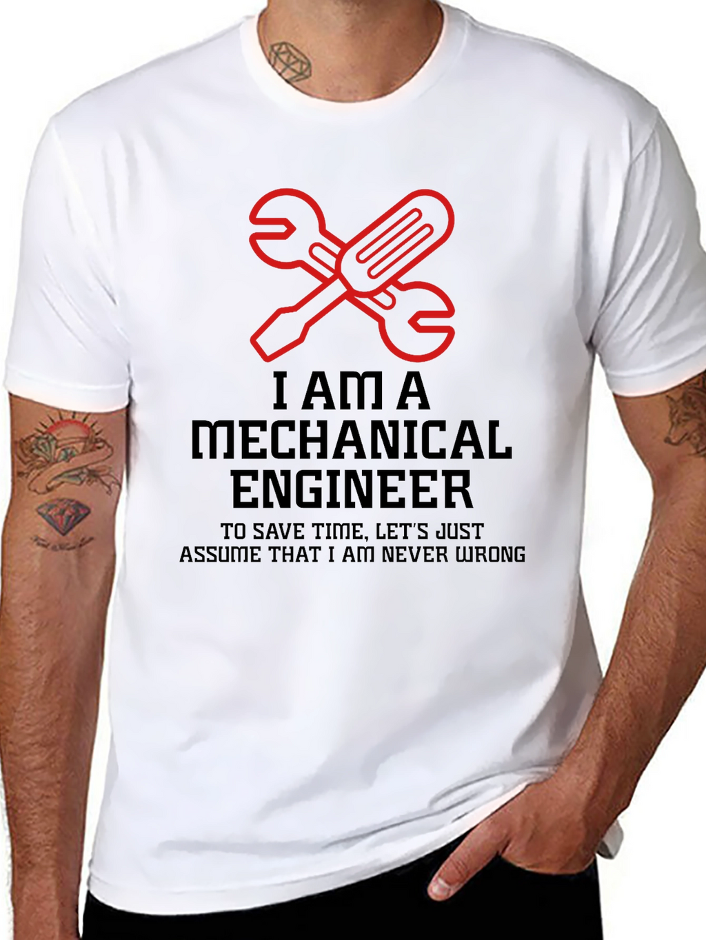Mechanical Engineer Graphic T-Shirt