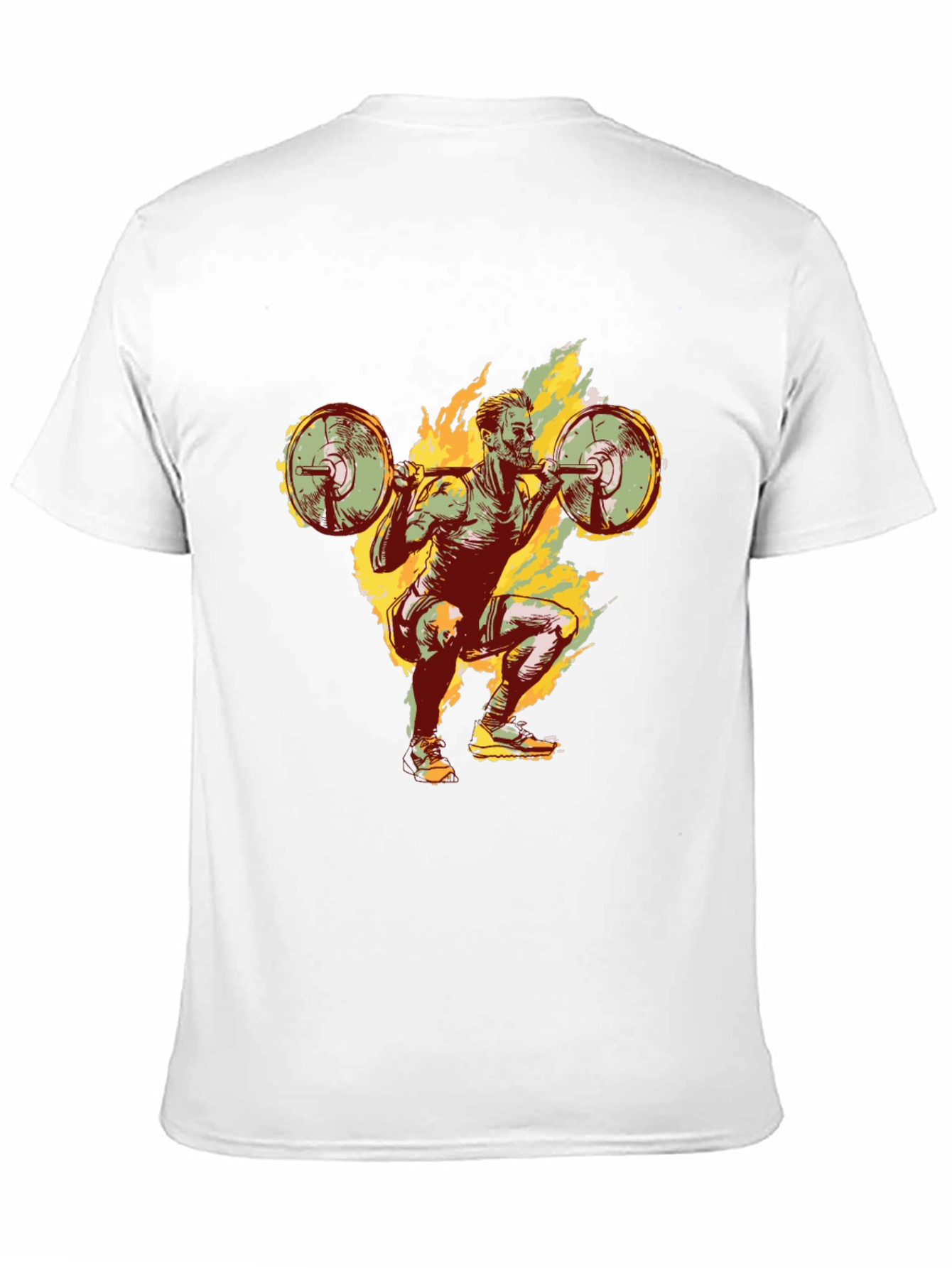 Weightlifting T-Shirt - Squat Design