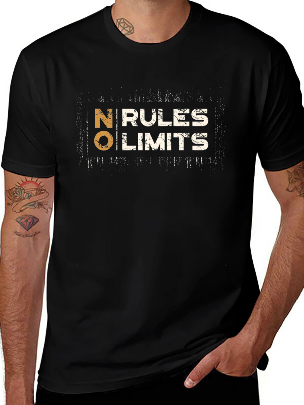 No Rules No Limits Graphic T-Shirt
