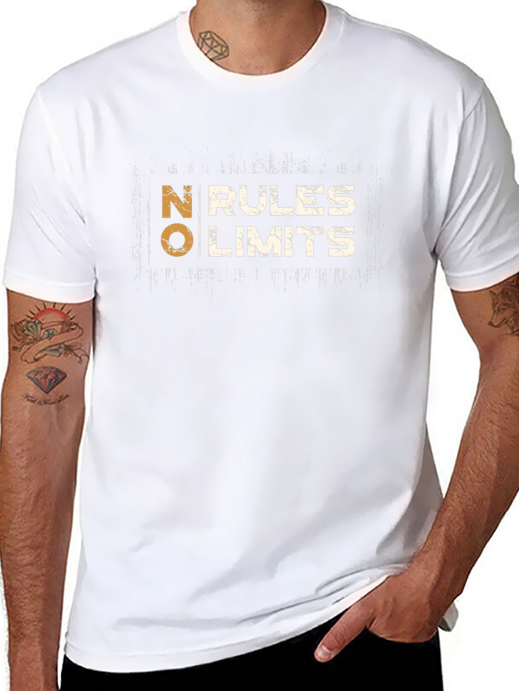 No Rules No Limits Graphic T-Shirt