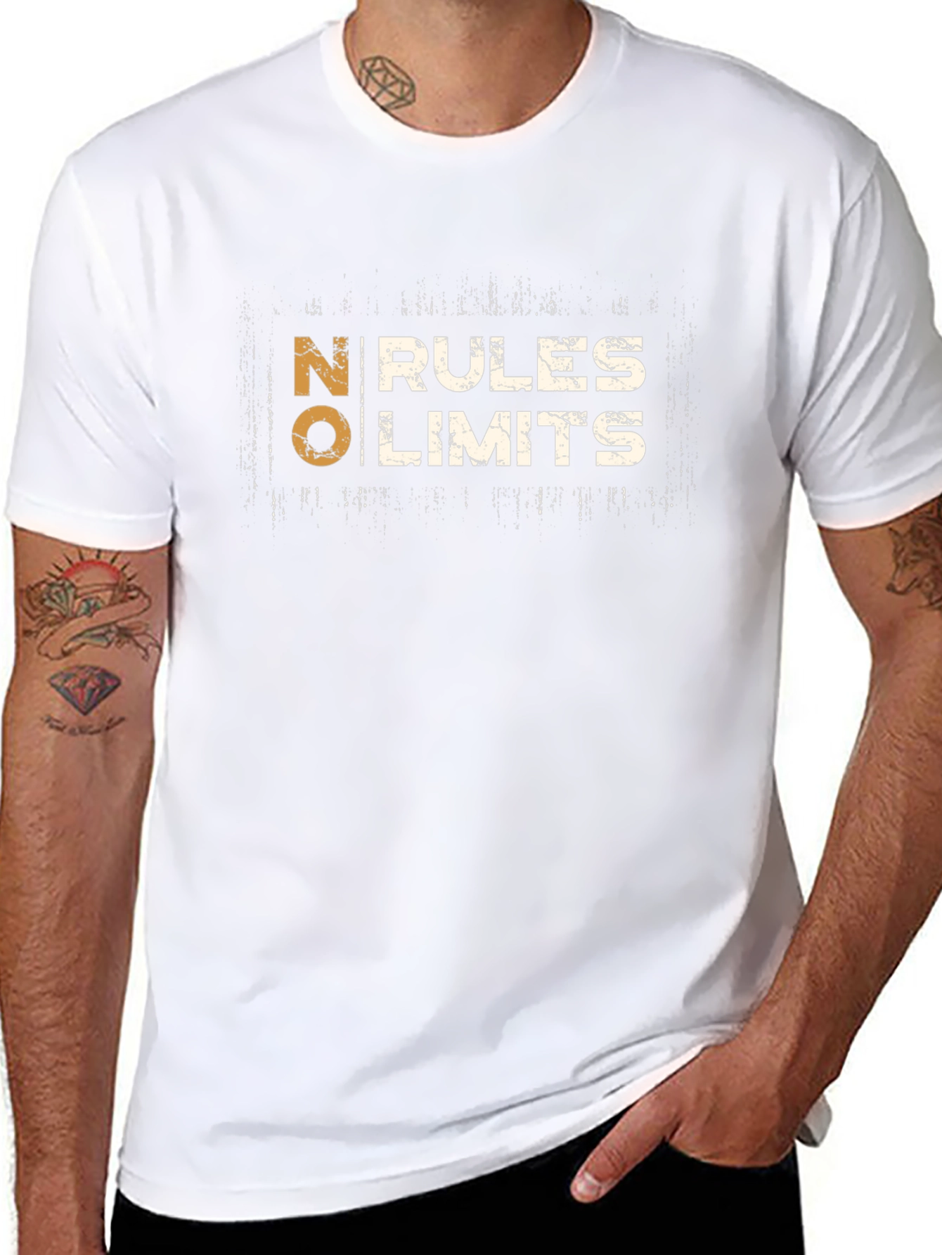 No Rules No Limits Graphic T-Shirt